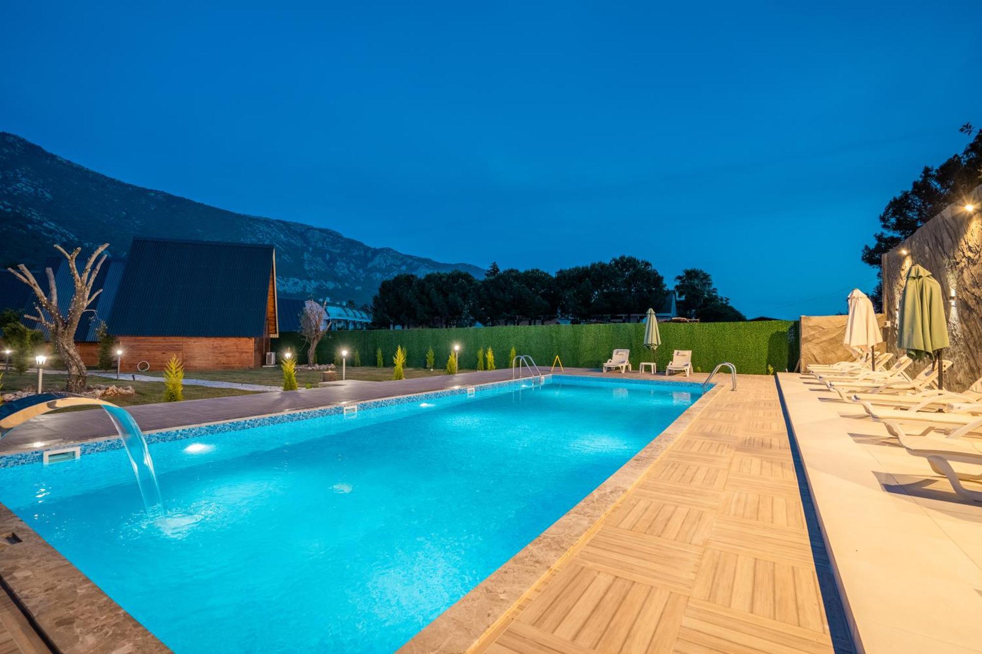 Karaoez Sapphire Bungalows Kumluca Kültér fotó