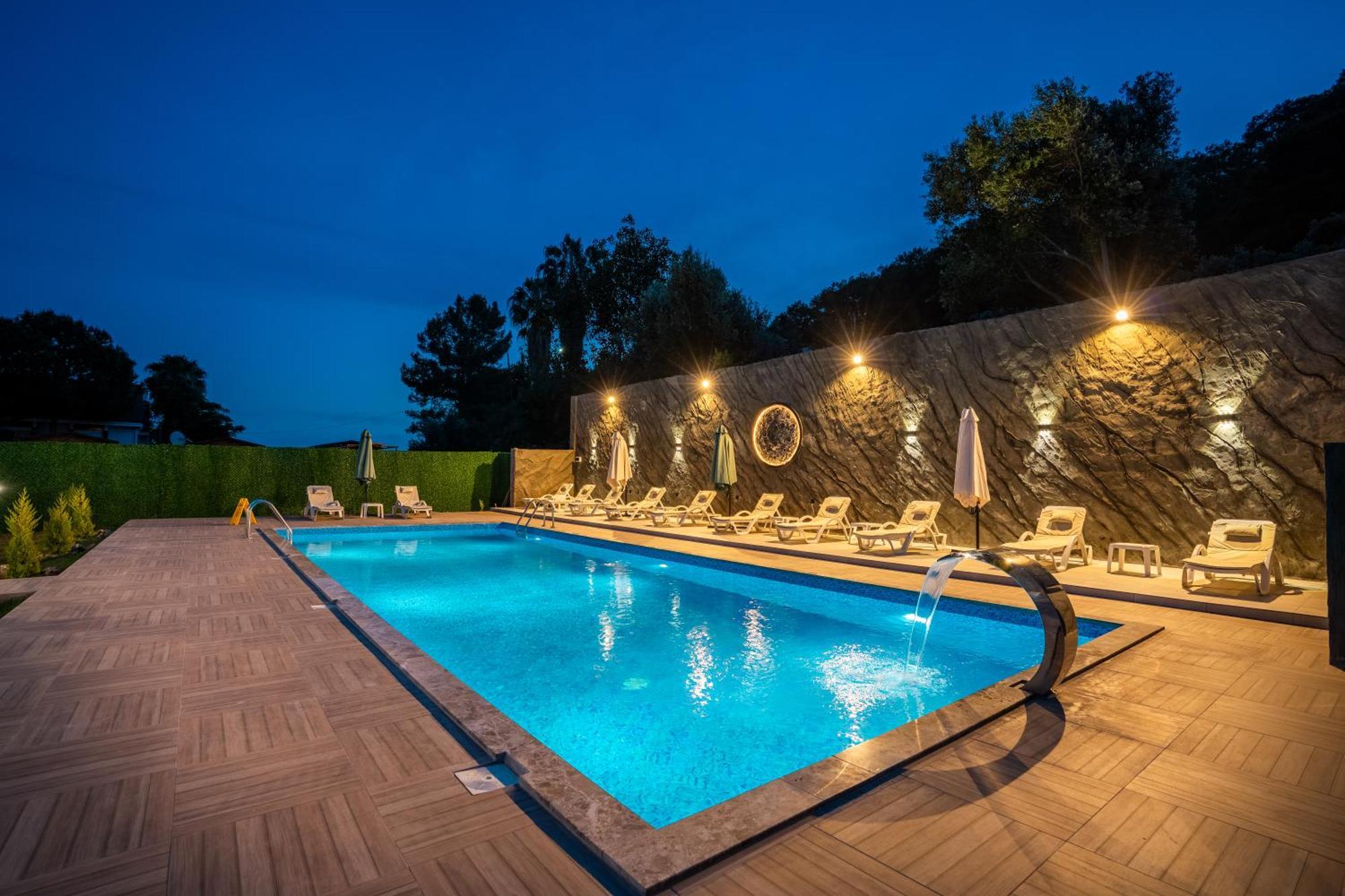 Karaoez Sapphire Bungalows Kumluca Kültér fotó