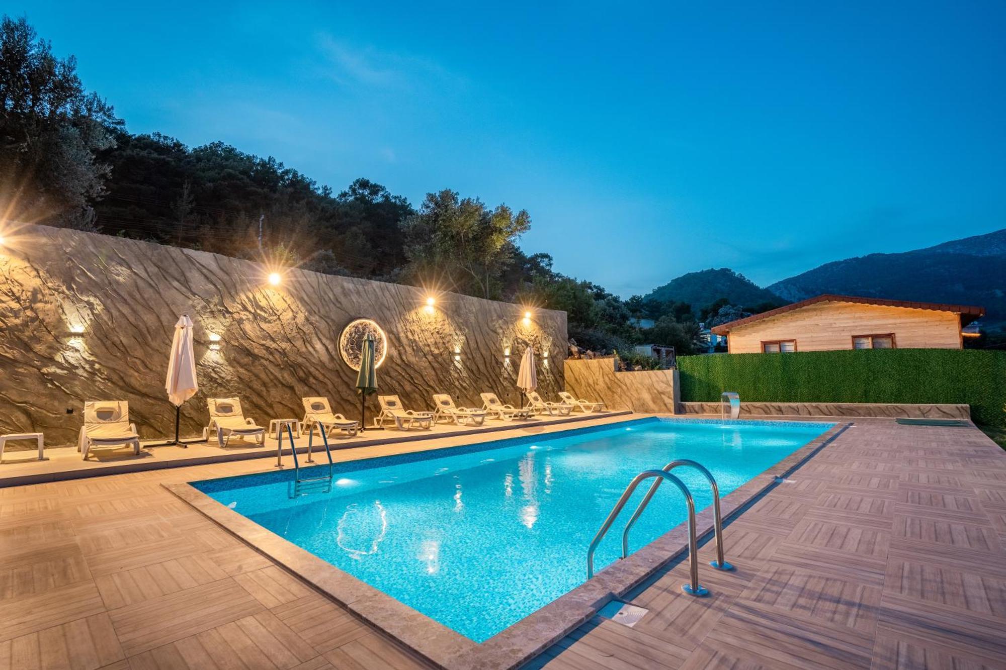 Karaoez Sapphire Bungalows Kumluca Kültér fotó