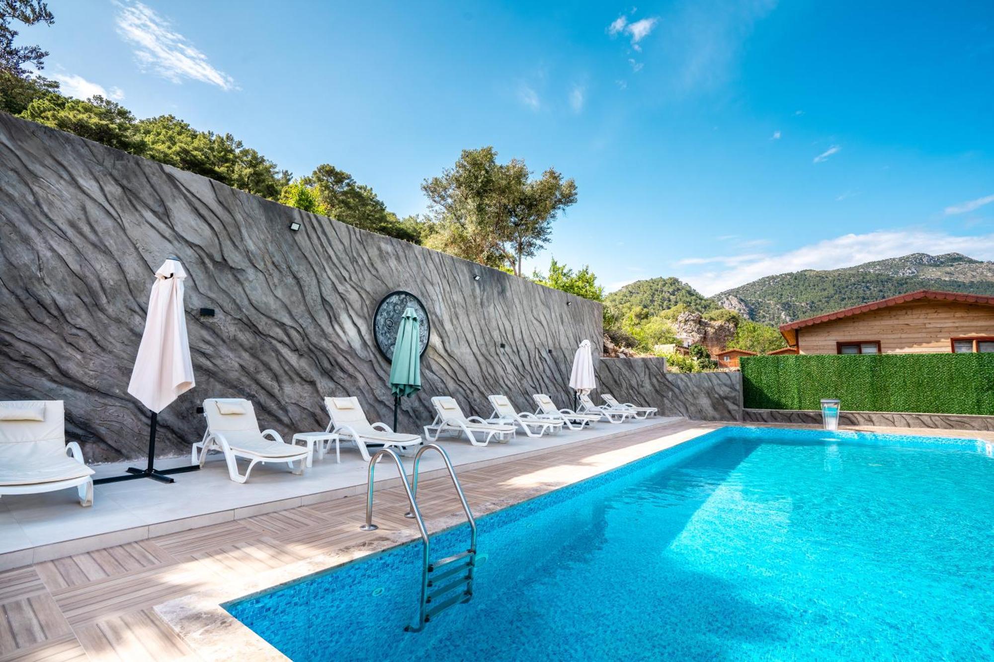 Karaoez Sapphire Bungalows Kumluca Kültér fotó